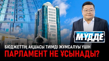 Бюджеттің ақшасы тиімді жұмсалуы үшін Парламент не ұсынады?