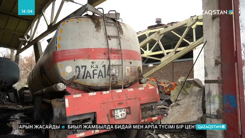 Павлодарда  автоцистерна жарылып, бір адам қаза тапты