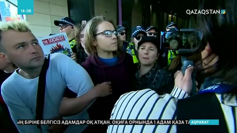 Австралияда климатқа арналған шеруде 12 адам тұтқындалды