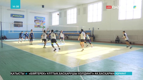 ШҚО-да волейболдан облыстық турнир өтті