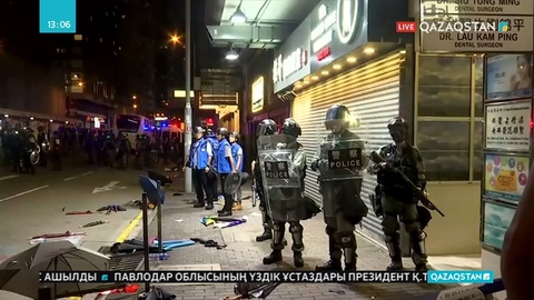 Гонконг лидері көтерілістерге қатысты ескерту жасады