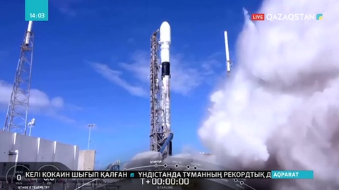 SpaceX 60 интернет-байланыс спутнигін ұшырды