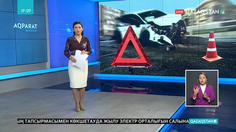 Көлік тізгіндеген 13 жастағы бала адам өліміне себепші болды