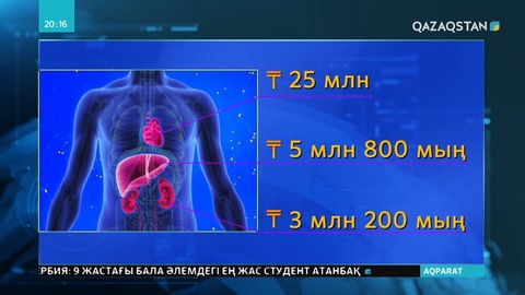 Қазақстанда ағза ауыстыру қанша тұрады?