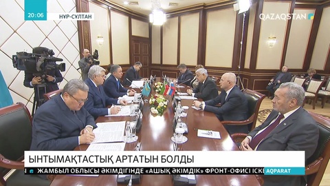 Сенат төрағасы Дариға Назарбаева Татарстан мемлекеттік кеңесінің төрағасы Фарид Мухаметшинмен кездесті