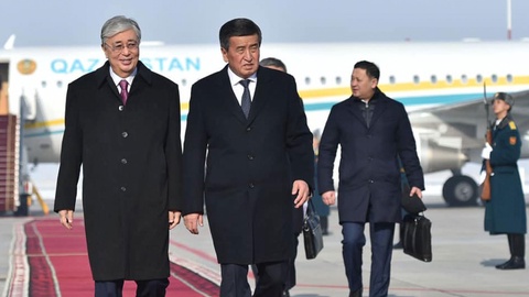 Мемлекет басшысы Қырғыз еліне барды