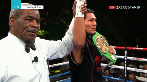 Кәсіпқой бокс. Мейірім Нұрсұлтанов (Қазақстан) - Кристиан Оливас (Мексика) (ВИДЕО)