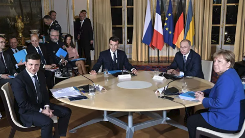 «Норманд төрттігі» елдерінің лидерлері кездесті