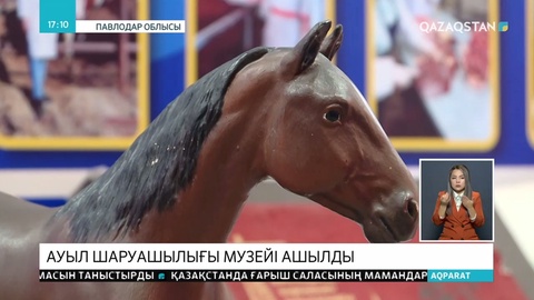 Павлодарда ауыл шаруашылығына арналған жеке музей ашылды