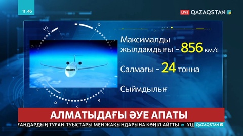 Нидерландыда шығарылатын Fokker-100 ұшағы елімізде 2000 жылдан бері пайдаланылады