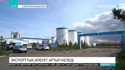 Экспорттық әлеует артып келеді