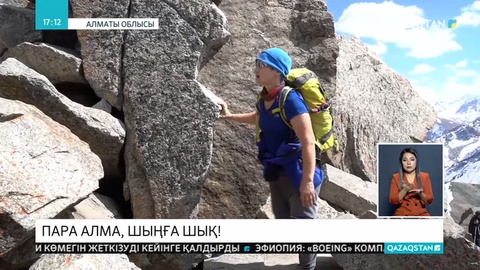 Пара алма, шыңға шық!