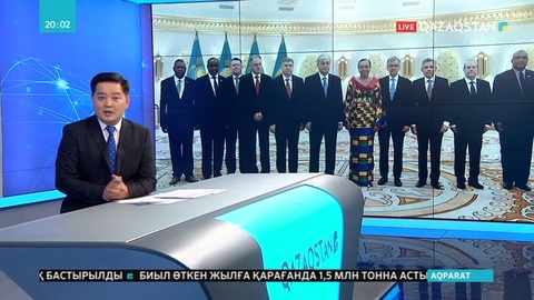 Президент бірқатар мемлекеттердің елшілерінен сенім грамоталарын қабылдады