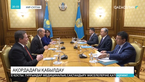 Президент «Шеврон» компаниясының басшысын қабылдады