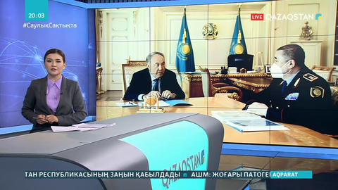 Нұрсұлтан Назарбаев Ішкі істер министрі Ерлан Тұрғымбаевты қабылдады