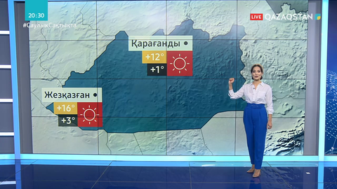 14 қазан, сәрсенбіге арналған ауа райы болжамы