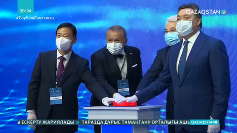 Асқар Маминнің қатысуымен Hyundai автомобильдерін құрастыру зауыты ашылды