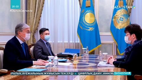 Мемлекет басшысы Есеп комитетінің төрағасын қабылдады