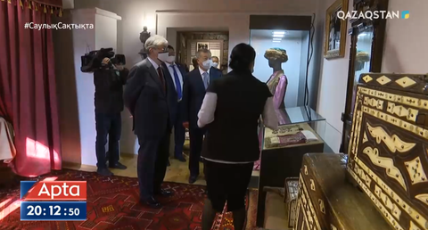 Президент Жидебайға арнайы барып, Абай мен Шәкәрім рухтарына тағзым етті