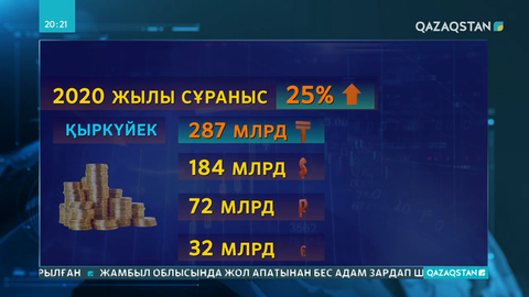 Елімізде доллар мен рубльге сұраныс 25 пайызға артқан