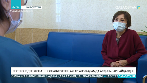 Постковидтік жоба: Коронавируспен ауырған 50 адамда асқынулар байқалды