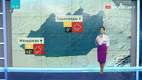 10 қараша, сейсенбіге арналған ауа райы болжамы