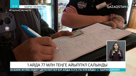 Шығыс Қазақстанда санитарлық талаптарды бұзғандарға 77 миллион теңге айыппұл салынды