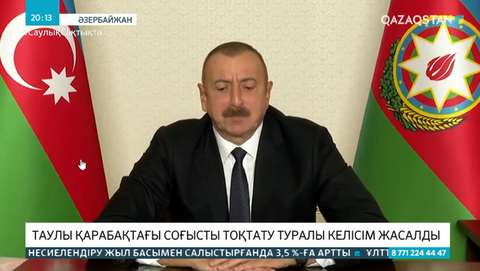 Таулы Қарабақта соғыс тоқтады