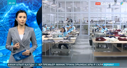 Түркістан облысында тігін фабрикасы іске қосылады