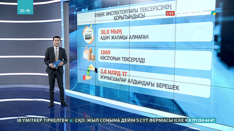 Елімізде 30 мыңнан астам адам жалақысын ала алмай жүр