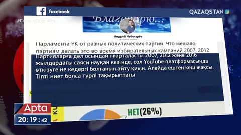 Cайлауға қатысты саясаттанушылардың әлеуметтік желідегі пікірлері