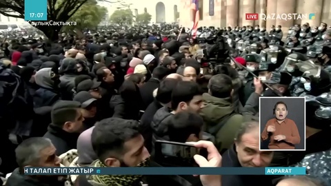 Арменияда үкімет басшысына қарсы наразылық акциясы өтті