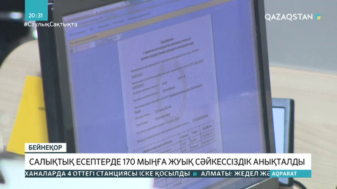 Салықтық есептерде 170 мыңға жуық сәйкессіздік анықталды