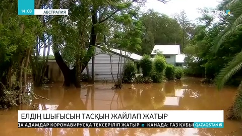 Австралияның шығыс жағалауын тасқын жайлады