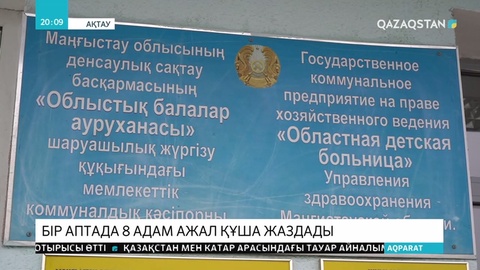 Ақтауда 5 адам уланып қалды