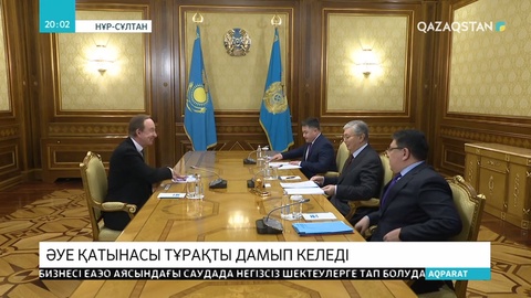 Мемлекет басшысы «Air Astana» әуе компаниясының президентін қабылдады