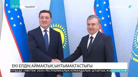 А.Мамин Өзбекстан президенті Ш.Мирзиеевпен кездесті
