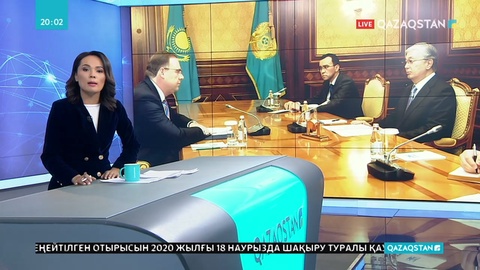 Президент Томас Хельмді қабылдады