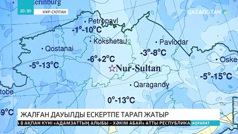 Әлеуметтік желіде тарап жатқан дауылды ескертпені «Қазгидромет» жоққа шығарды