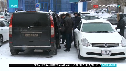 Қостанайлықтар шетелдік нөмірлі көліктерін тіркете бастады