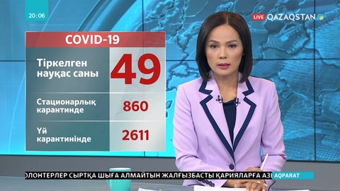 Елімізде вирус жұқтырғандар саны 49-ға жетті