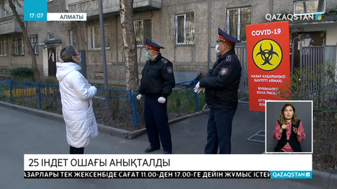 Алматыда коронавирус инфекциясының тағы 5 ошағы анықталды