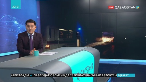Павлодарда 28 жолаушысы бар автобус апатқа ұшырады