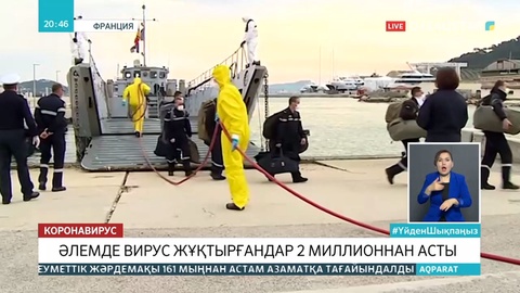 Әлемде індетті жұқтырғандар саны 2 миллионнан асты