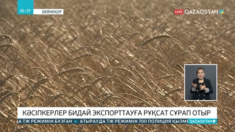 900 вагонға тиелген бидай экспортқа шыға алмай тұр
