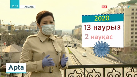 Коронавирусқа  байланысты Алматы қаласындағы бүгінгі ахуал