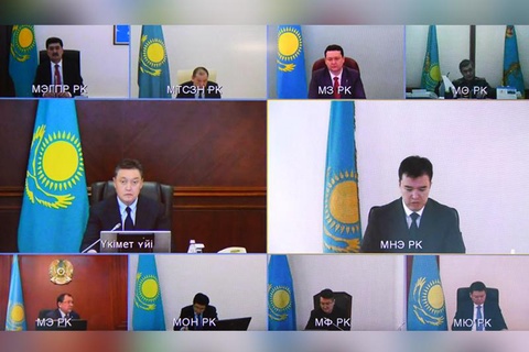 Асқар Мамин төтенше жағдайдан кейінгі экономиканы қалпына келтіру бойынша тапсырмалар берді