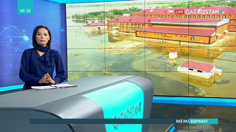 Мақтарал ауданында 4 мектеп пен 6 балабақша су астында қалған