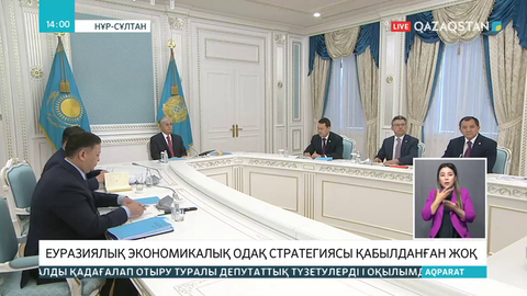 ЕАЭО президенттері стратегияны қабылдамады