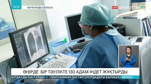 Қарағанды облысында бір тәулікте 130 адам коронавирус жұқтырды